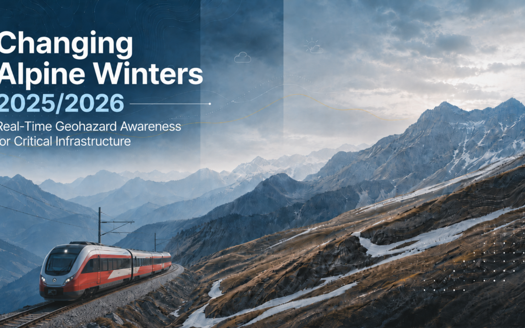 Changing Alpine Winters 2025/2026: Why Real-Time Geohazard Awareness Matters for Critical Infrastructure